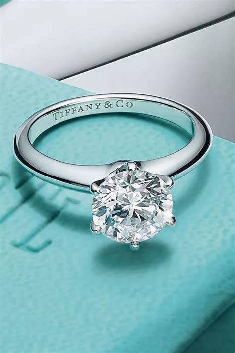 tiffany classic engagement ring replica|original tiffany engagement ring.